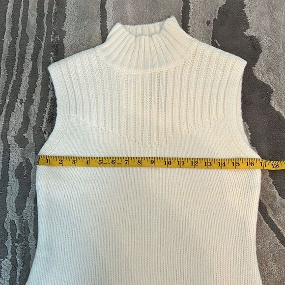 Steve Madden Sleeveless Turtle Neck Mini Sweater Dress - Picture 8 of 11